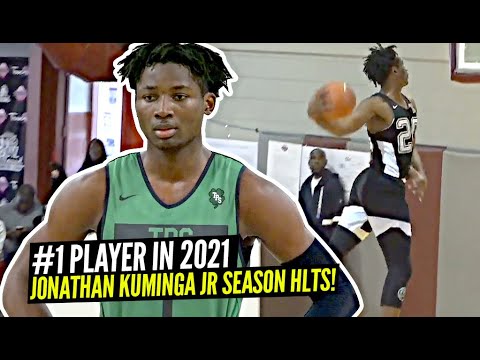 #1 Player In Class of 2021 Is NBA READY!! Jonathan Kuminga CRAZY Junior  Season Highlights!