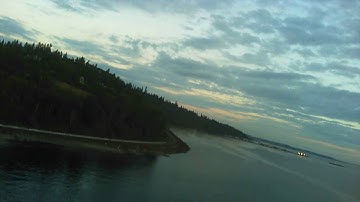 E-flite Apprentice on floats. on-board flight video