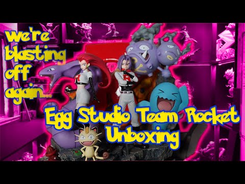 Team Rocket 1/6 Scale Statue by Egg Studio | Unboxing - YouTube