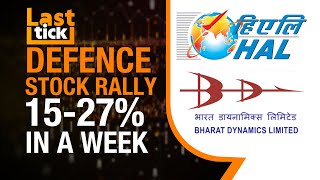 Defence Stocks Rally | Mazagon Dock, HAL Rally Up To 27% In A Week