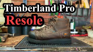 Timberland Pro Work Boots Resole