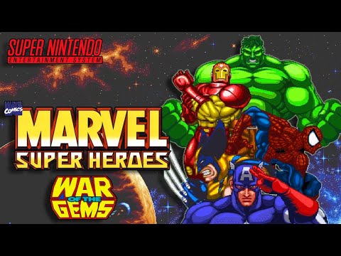 Marvel Super Heroes: War of the Gems (Super Nintendo,SNES) Прохождение