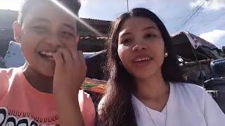VLOG 1.3 Buying puso in the market 😂; with Johnselwyn Abucay 😂