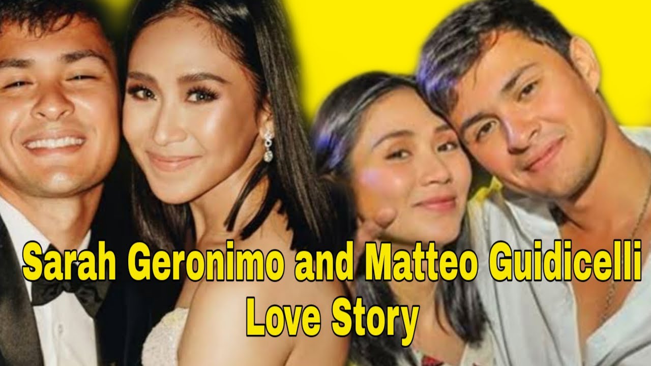 Sarah Geronimo and Matteo Guidicelli Love Story