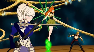 RWBY: Team RWBY, Penny, Jaune and Winter vs Cinder and Neo [60FPS Test]