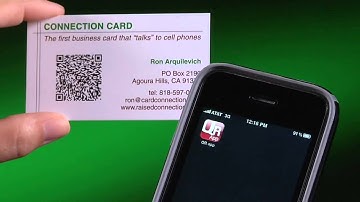 Tích Hợp Mã QR CHO NAME CARD