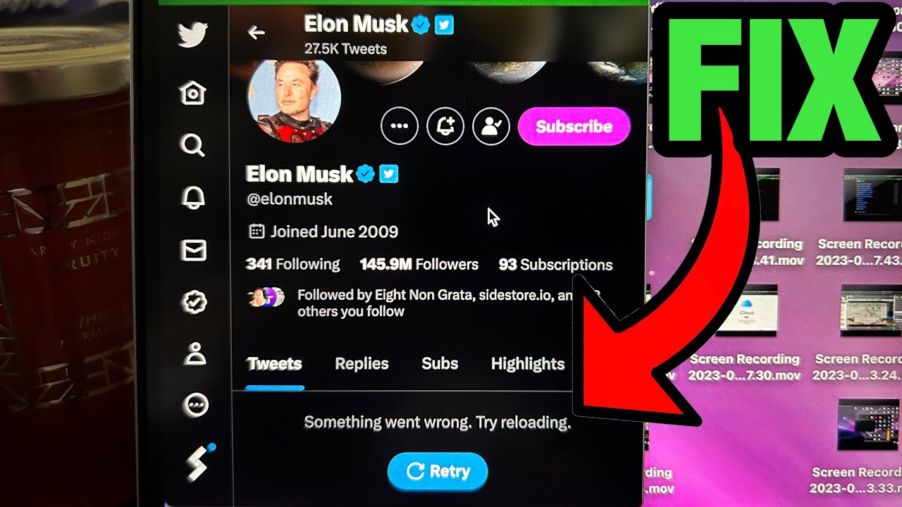 Twitter "Sorry, you are rate limited" / "Something went wrong" SOLVED