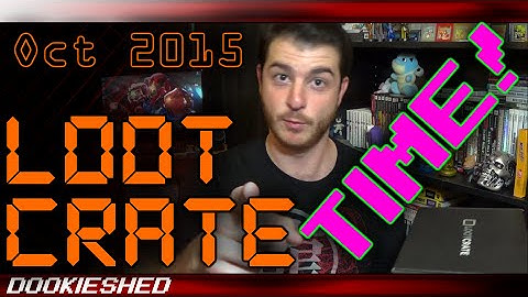 TIME Loot Crate Unboxing + Level Up! - October 2015