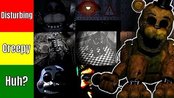 Ranking Every FNAF Easter Egg By How Scary They Are