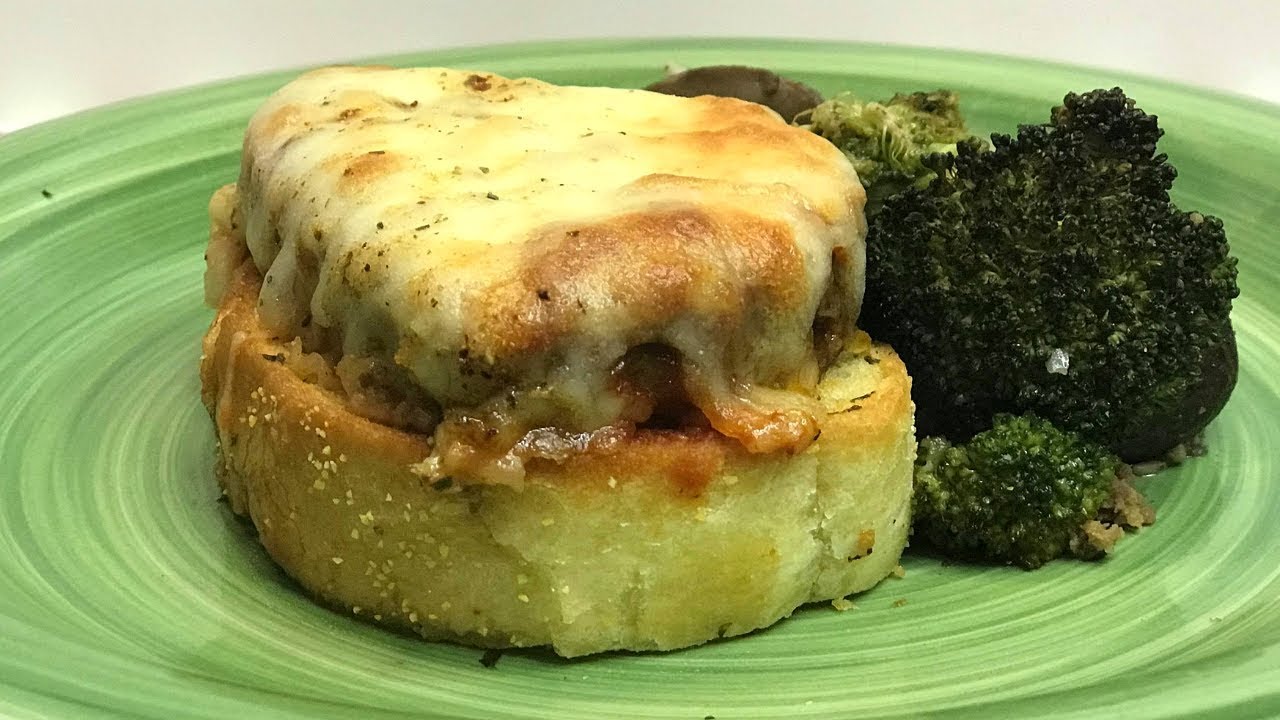 MEATLOAF PARMESAN!! LEFTOVER MAKEOVER!! - YouTube