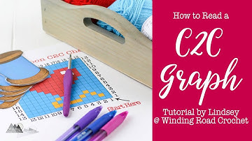 C2C Crochet: How to Read A C2C Graph