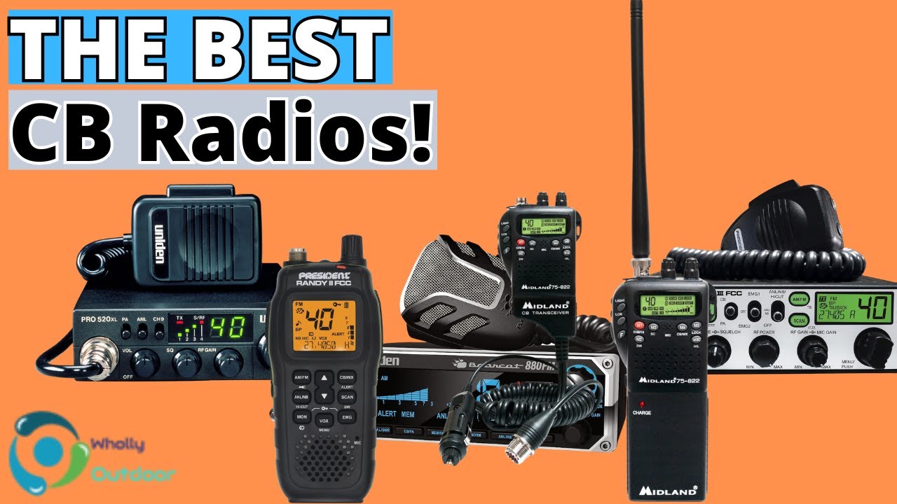 THE BEST CB RADIOS FOR 2024! (TOP 5) 