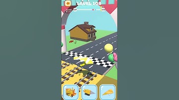 shape shifting 🚦🚁🚛 funny transformation level 108 gameplay #shapeshifting #shorts #gameplay