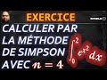 Analyse numrique  calcul approch dintgarles par la mthode de simpson