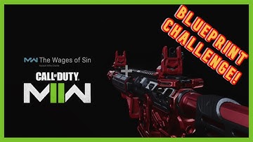Modern Warfare 2 Blueprint Challenge! | M4A1 Wages of Sin | Rebirth island Warzone Loadout