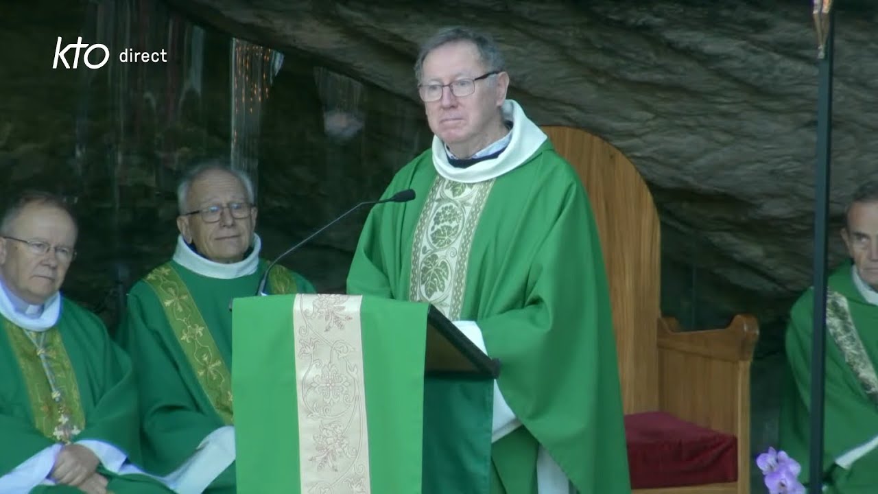 Messe de 10h à Lourdes du 16 novembre 2025