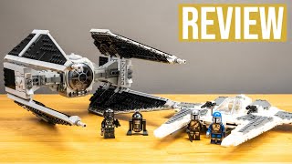 LEGO Star Wars™ Mandalorianischer Fang Fighter vs. TIE Interceptor REVIEW | Set 75348