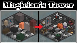 두 개의 색으로 돌아온 3D 네모로직 [Voxelgram 2] Voxelgram 1+ 마법사의 탑 - 퍼즐 ASMR screenshot 5