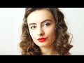 Easy 1940s Hair / мій щоденний макіяж та зачіска