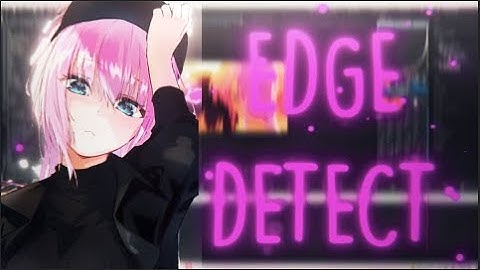 EdgeDetect Effect - After Effects Tutorial