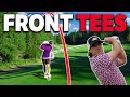 I Played From The FRONT TEES On This Course | Here’s What Happened! | Micah Morris