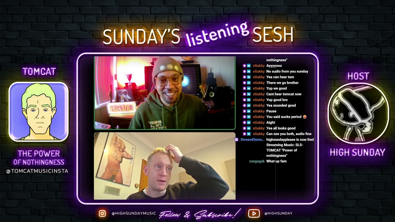SUNDAY's LISTENING SESH  w/ High Sunday -"Power of Nothingness"  by 