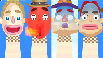 Sandwich Runner -All Level Gameplay Walkthrough (Android iOS) 32 # sandwich runner gameplay poop run