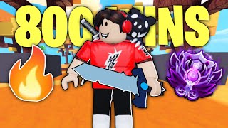 So I Reach 800 Wins…. (Roblox BedWars)