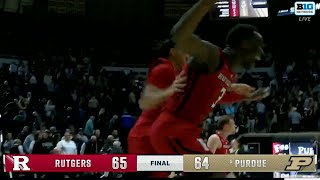 Rutgers UPSETS No.1 Purdue In WILD ENDING!