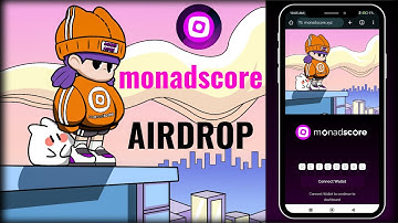 Monadscore Airdrop Free (Depin Run Node) Puedes minar desde tu telefono gratis