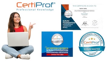 SCRUM Foundation Free Certificate|CertiProf Free Course Free Certificates|Free Training Certificates