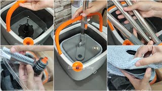 Siguradong sisipagin kang maglinis kapag ganito mop mo! Joybos Self Wash Spin Mop M16!