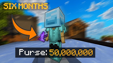 Collecting My Minions After 6 Months - Hypixel Skyblock