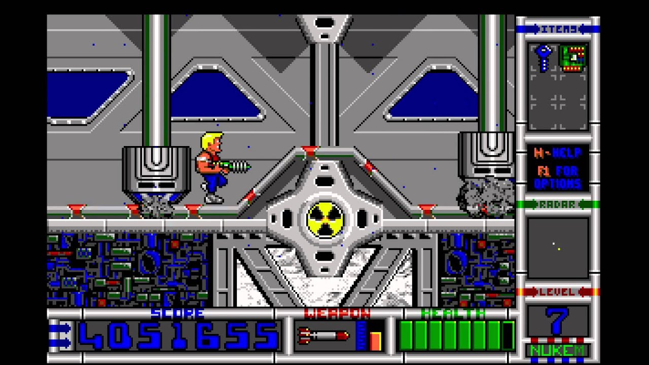 Duke Nukem II Episode 3 Level 7 1993 MS DOS YouTube duke-nukem-ii-episode-3-level-7-1993-ms-dos-youtube