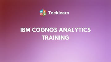 IBM Cognos Analytics Training