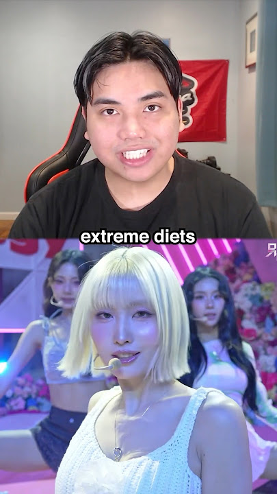 K-Pop’s Extreme Diets! #kpop #momo #iu #jimin #diet