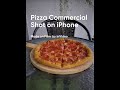 Epic pizza commercial with phone! 🍕 🔥 #shorts