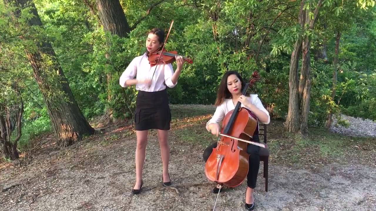 Michael jackson''smooth criminal'' & Guns N'Roses''Welcome to the jungle'' violin&cello duo  Rune&