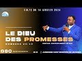 Le dieu des promesses  culte du 14 janvier 2024  pasteur ernest tetang  glise fontaine de vie