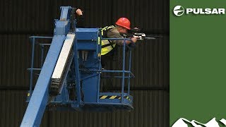 Industrial rat shoot with air rifles