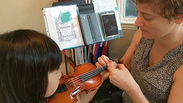 Setting up the left hand