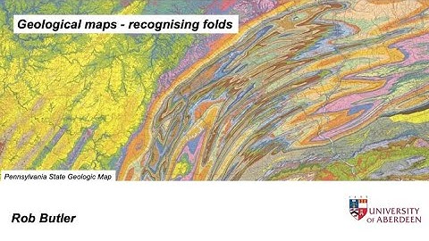 Geological Maps - recognising folds
