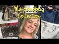 My designer handbag collection