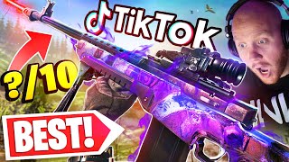 THIS TIKTOK TUNDRA BUILD IS INSANE! YOU NEED TO USE THIS SNIPER IN WARZONE! Ft. Nickmercs