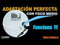 Como hacer la adaptacin en lnbs universales para antena de directv