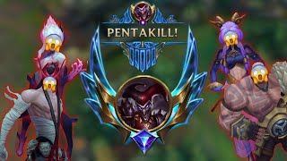 Challenger Shaco OTP tries playing in low Master | AP Shaco gameplay