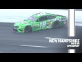 Leaders wreck at New Hampshire as rain showers hit | NASCAR Cup Series at New Hampshire