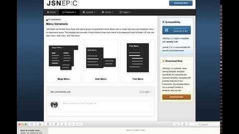 JSN Sun Framework Tutorials | Video 12: Google+ Commenting Configuration