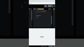 How To Make Adidas Logo Using CSS | Adidas Logo Design in CSS #shorts #cssshorts