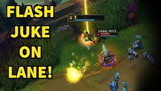 Teemo New Flash Juke ON TOP LANE - Godzu - League of Legends